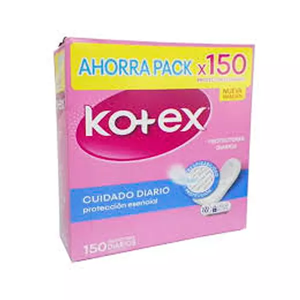 Protectores Diarios Kotex Ahorra Pack Cuidado Diario