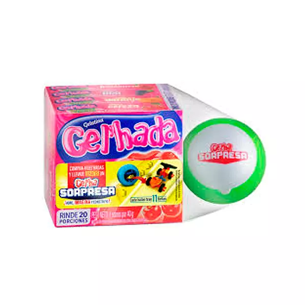 Gelatina Gelhada Sabores Surtidos Sin Enduzantes Artificiale
