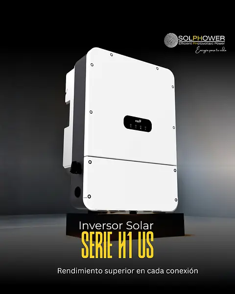 Inversor Híbrido Us Fox Ess 3.8 Kw / 5.7 Kw / 7.6 Kw