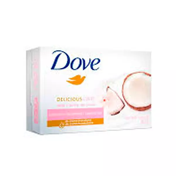 Jabón de Crema Humectante Dove Delicious Care Leche de Coco