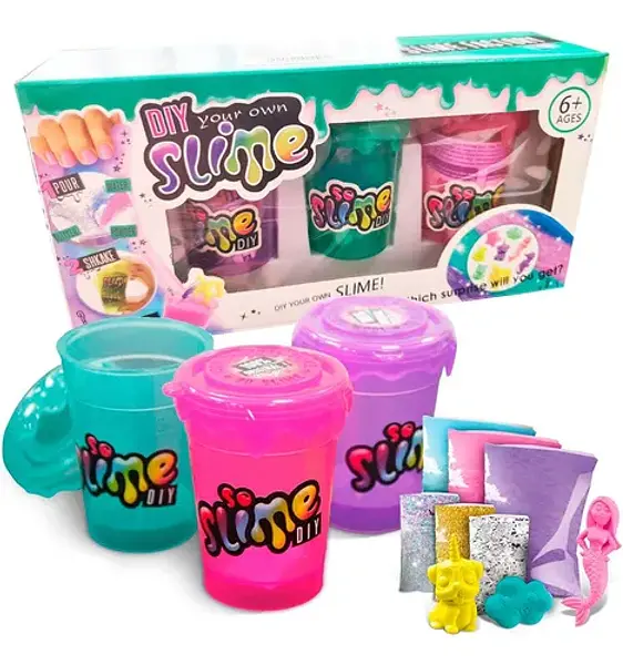 Slime Tarro C/Juguete Stdo