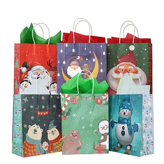 Bolsa Regalo 24x24 Stdo Navidad