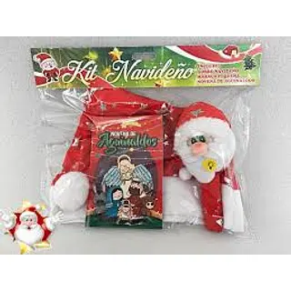 Kit Navideño (Maraca.Gorro.Novena) Ref: Kit-001