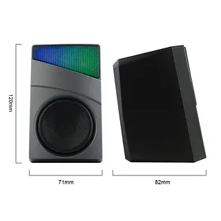 Parlante Para Pc X33 Rgb