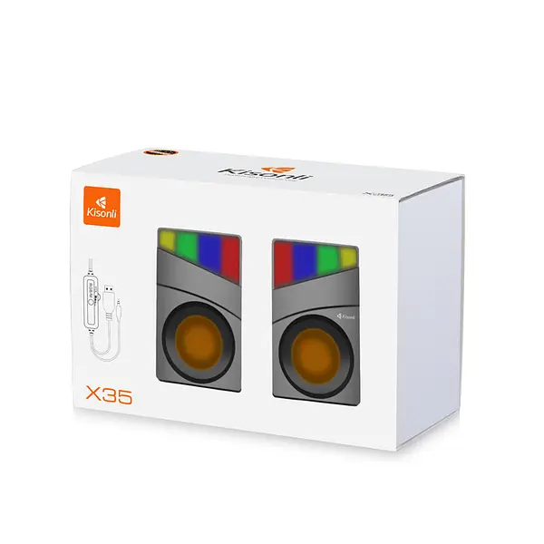 Parlante Para Pc X33 Rgb