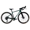 Bicicleta Gravel Crax Aluminio Verde 1x12 Grupo Sensah