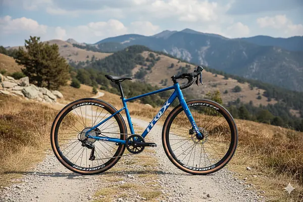 Bicicleta Gravel Crax Aluminio Azul 1x9 Grupo Sensah