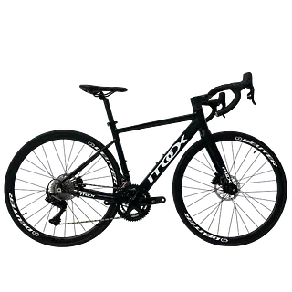 Bicicleta Ruta Negra En Aluminio Quetzal Grupo Ltwoo 2x11