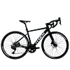 Bicicleta Ruta Negra En Aluminio Quetzal Grupo Ltwoo 2x11