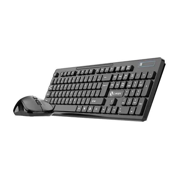 Combo Teclado Y Mouse Inalámbrico W100 Negro