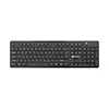 Combo Teclado Y Mouse Inalámbrico W100 Negro