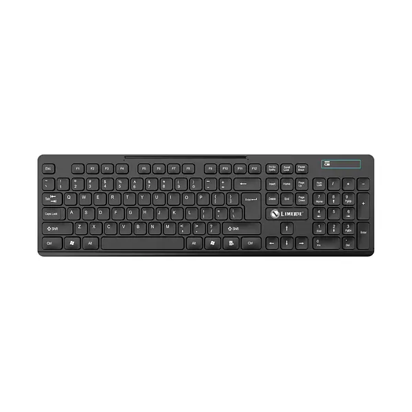 Combo Teclado Y Mouse Inalámbrico W100 Negro