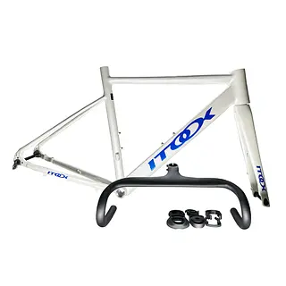 Marco De Ruta En Aluminio Quetzal Color Blanco