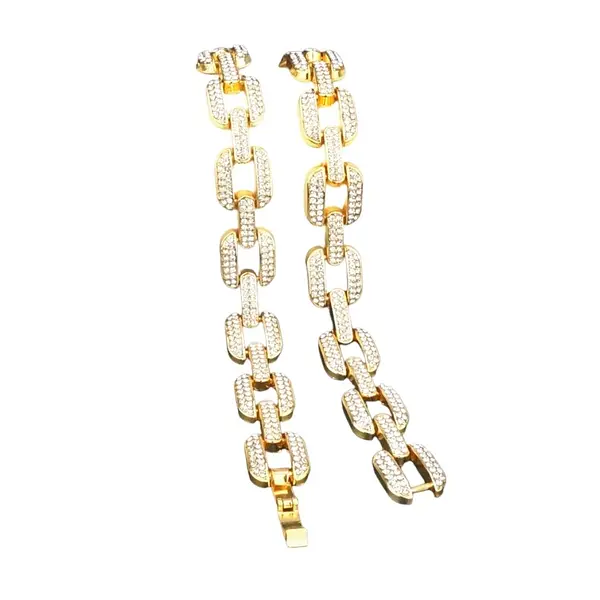 Cadena Dorada De Lujo Talla M