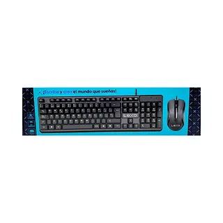 Combo Teclado Y Mouse Usb Km160