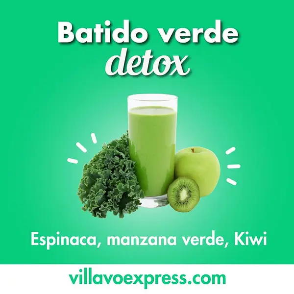 Como Preparar un Batido Verde Detox Para Eliminar Toxinas de