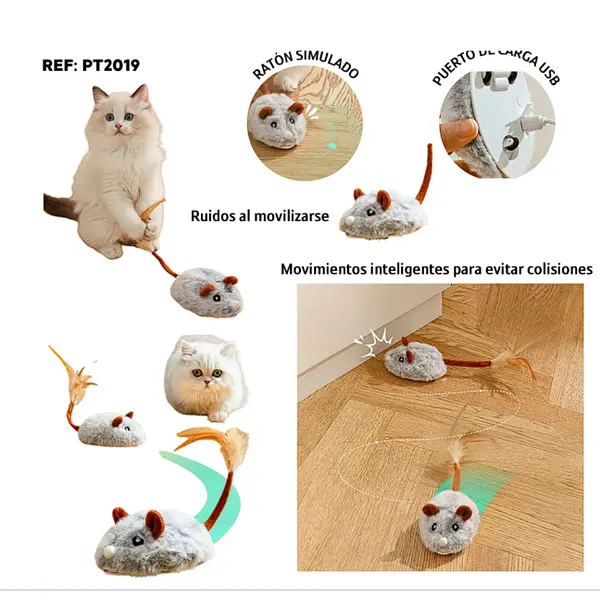 Juguete De Ratón Con Movimiento