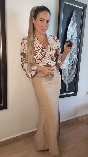 Set Elegancia Natural Falda & Blusa