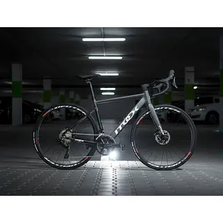 Bicicleta Quetzal Gris Grupo Shimano 105 Ruedas Aluminio