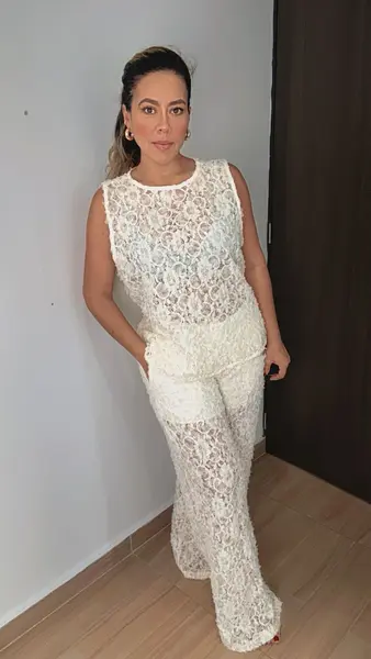 Set Encaje Romance Ivory