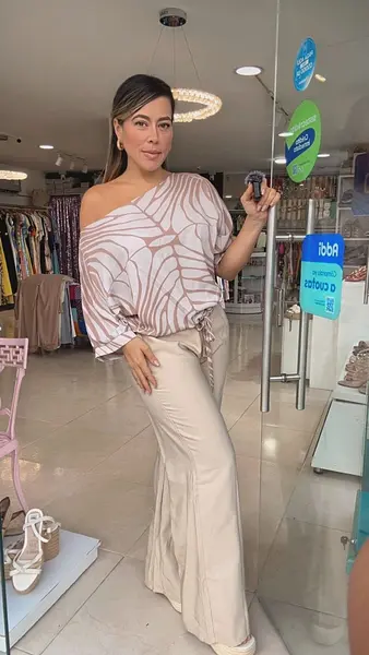 Set Camel Estampado Chic