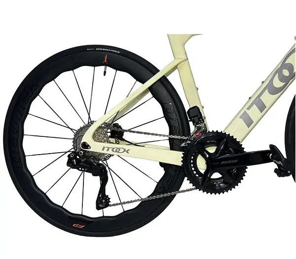 Bicicleta Itook Agami Marfil 430 Grupo Shm 105 Electronico