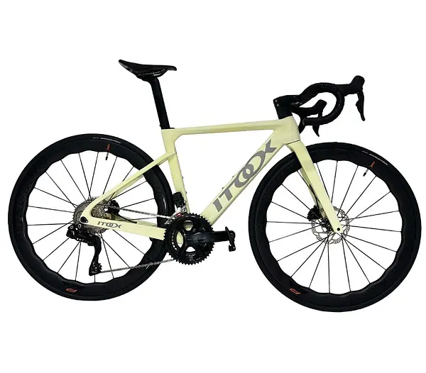 Bicicleta Itook Agami Marfil 430 Grupo Shm 105 Electronico