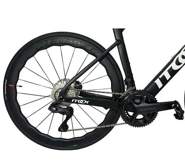 Bicicleta Itook Agami Negra 450 Grupo Ultegra Electronico