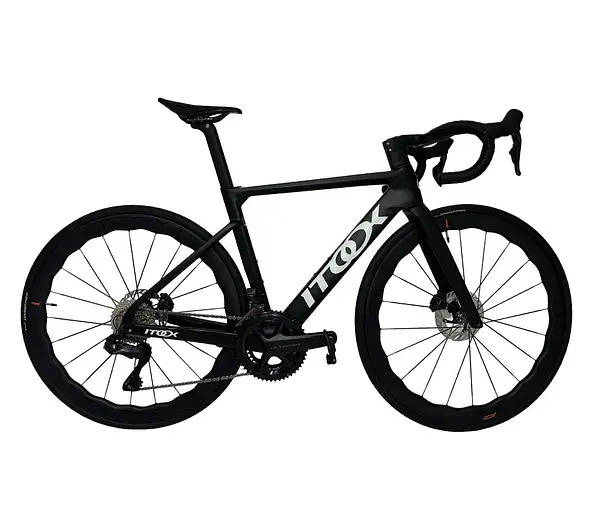 Bicicleta Itook Agami Negra 450 Grupo Ultegra Electronico