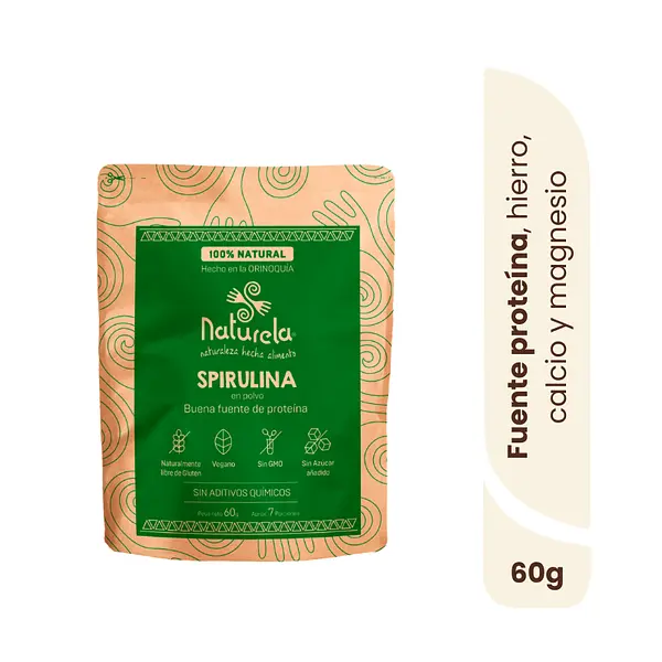 Spirulina / Espirulina Polvo | 60 Grs