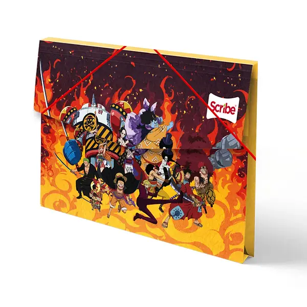 Carpeta Plastica Fuelle Personajes Incolors Inblack Scribe