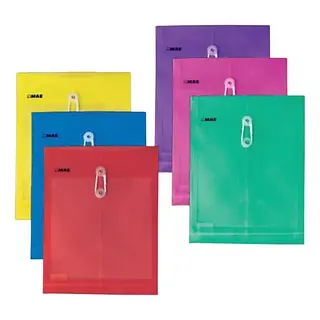 Sobre Plastico Hilo Carta