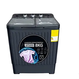 Lavadora Hyundai 8kg Semiautomatica