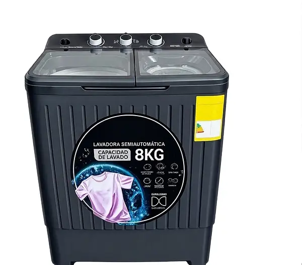 Lavadora Hyundai 8kg Semiautomatica