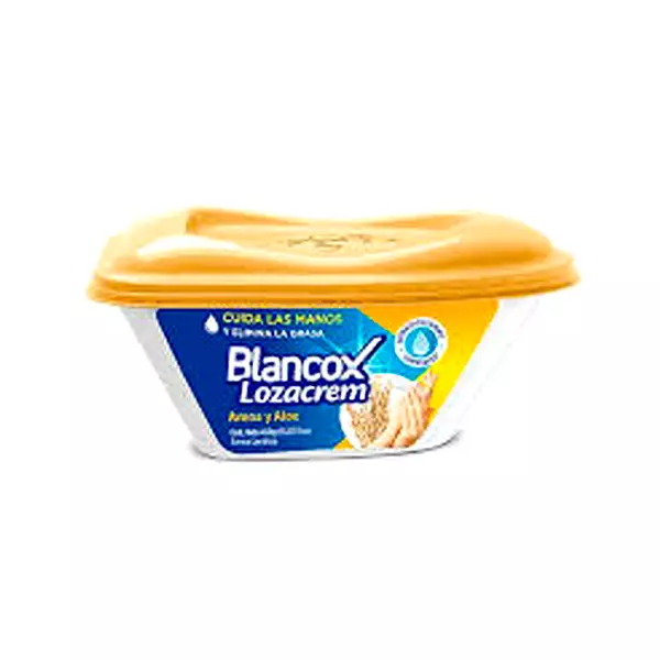 Lavaloza Lozacrem Blancox Aloe y Avena Cuida Las Manos y Elimina La G