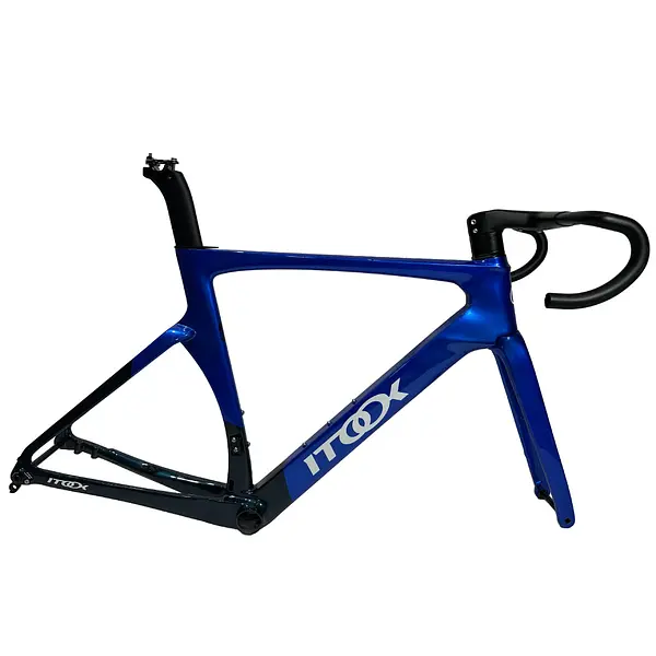 Marco Ruta Compas Pro Negro Mate/Azul Disco M(520)