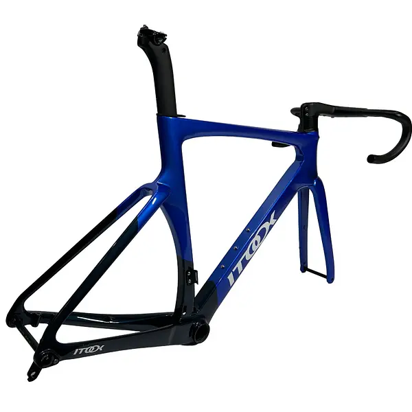 Marco Ruta Compas Pro Negro Mate/Azul Disco M(520)