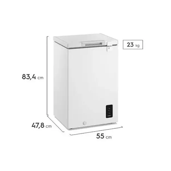 Congelador Horizontal Electrolux 95l Frost Inverter Blanco