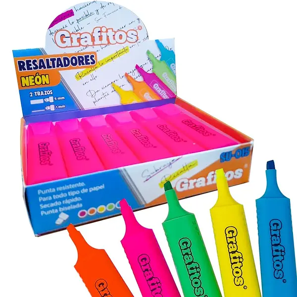 Resaltador Grafitos Stdo X12