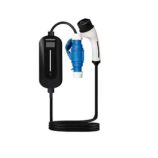 Combo Ev Moreday Cargador 7 Kw Tipo 2 + Adaptador Ccs1