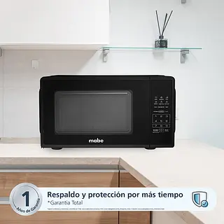 Horno Microondas 0.7 Cu.Ft. 20 Litros Negro Mabe
