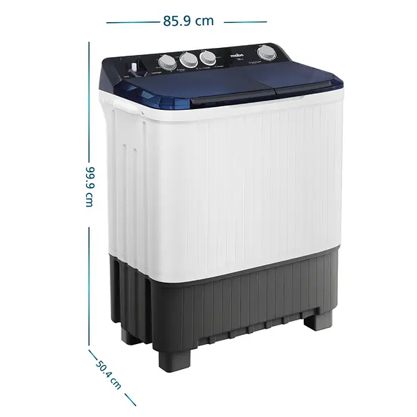 Lavadora Semiautomática 16 Kg Blanca Mabe - Lmd1123h