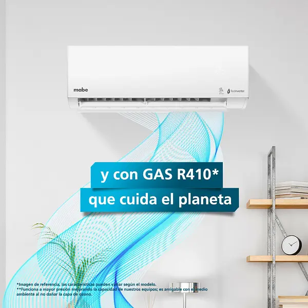 Aire Acondicionado Tradicional 220v 12000 Btu Blanco Mabe