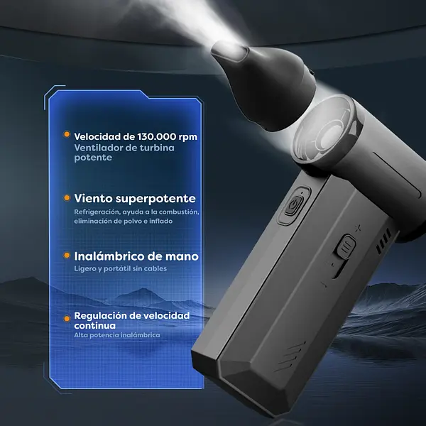 Ventilador Soplador Multifuncional F72