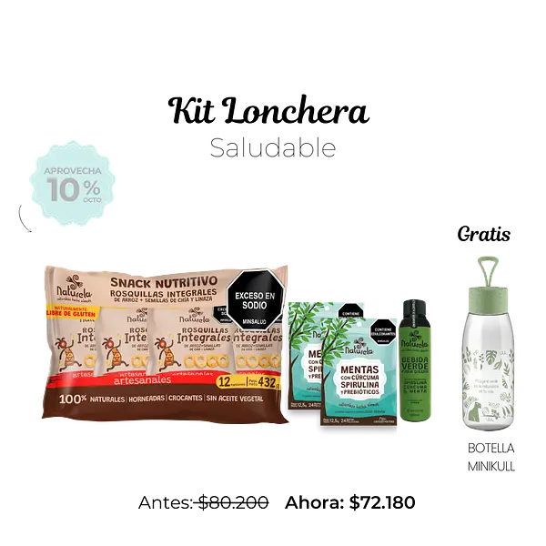 Kit Lonchera Saludable