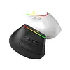 Mouse Inalámbrico Bluetooth Recargable Rgb (Negro)