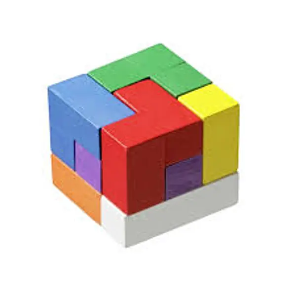 Cubo Rubik Soma Madera 3x3 Fabrimport Sc-7095