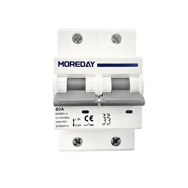 Breaker Dc -2p-600v-80a-125a Moreday