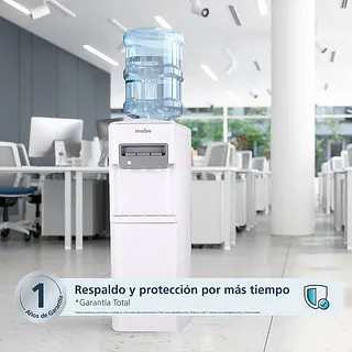 Dispensador De Agua De Piso 3 Llaves Blanco Mabe