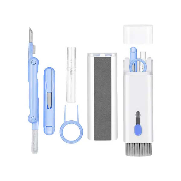 Kit Limpiador 7 En 1 Azul